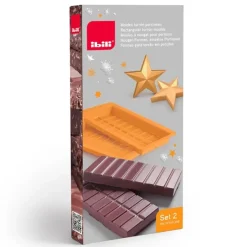 Moldes para turrón porciones rectangulares (2) - Ibili