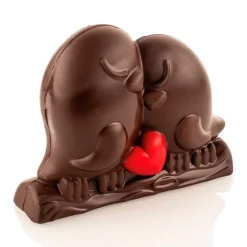 Moldes pájaros Love Birds de chocolate 3D (2) - Silikomart