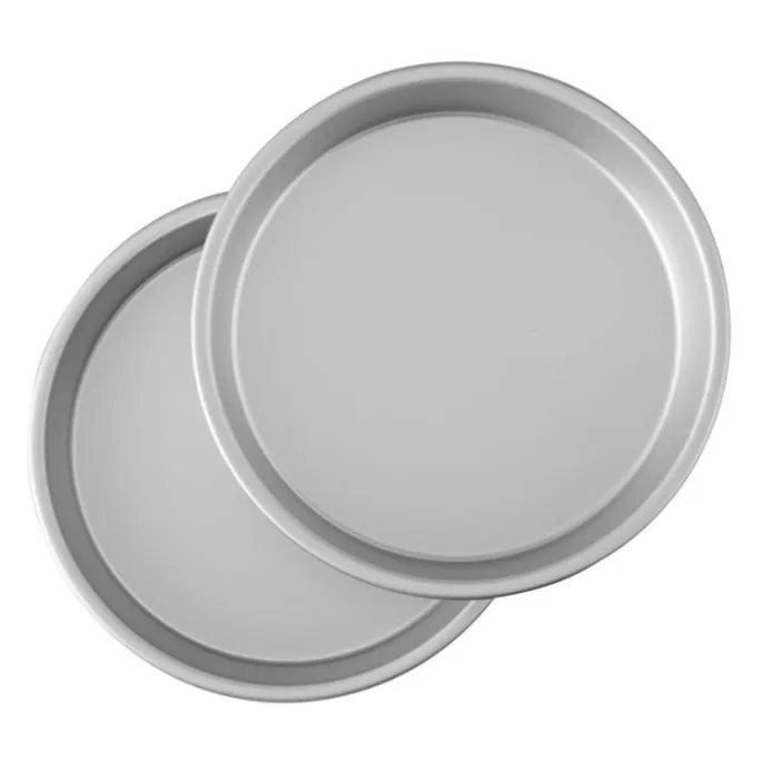 Moldes redondos de aluminio anodizado Performance Pans 22 x 5 cm (2) - Wilton