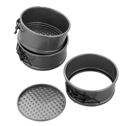 Moldes redondos desmontables 9,5 cm (3) - Wilton