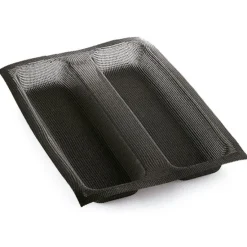 Moldes silicona microperforados 2 cavidades Plum cakes 27 x 7 cm AirPlus (2) - Silikomart
