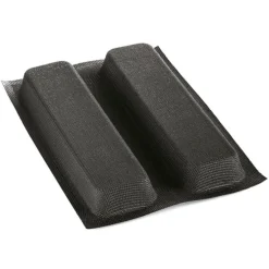 Moldes silicona microperforados 2 cavidades Plum cakes 27 x 7 cm AirPlus (2) - Silikomart