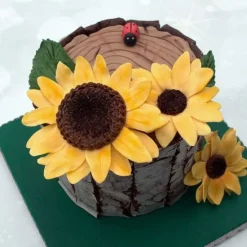 Moldes silicona para fondant girasoles y margaritas (2) - Katy Sue Designs