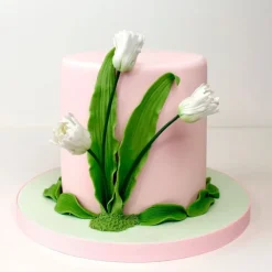 Moldes silicona para fondant peonias y tulipanes (2) - Katy Sue Designs