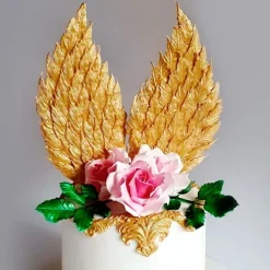 Moldes silicona para fondant plumas (2) - Katy Sue Designs