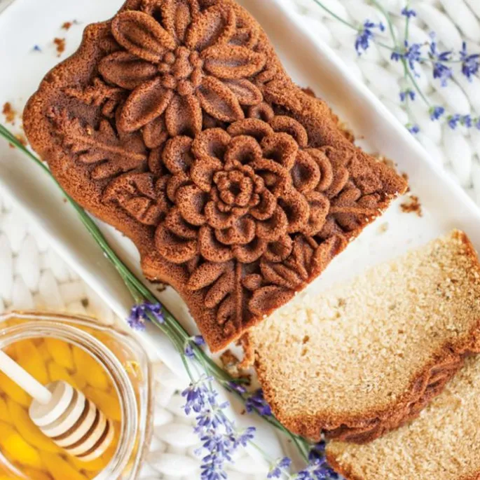 Molde Wildflower Loaf Pan - Nordic Ware