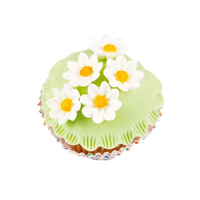 Molde y cortador para fondant flor margarita - Silikomart