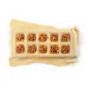 Molde y rodillo de madera para raviolis cuadrados - Ibili