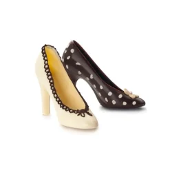 Molde zapato de tacón mini 3D de chocolate - Ibili