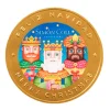 Moneda grande de chocolate Reyes Magos 10 cm - Sin gluten - Simón Coll