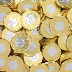 Monedas de chocolate 300 uds 940 g