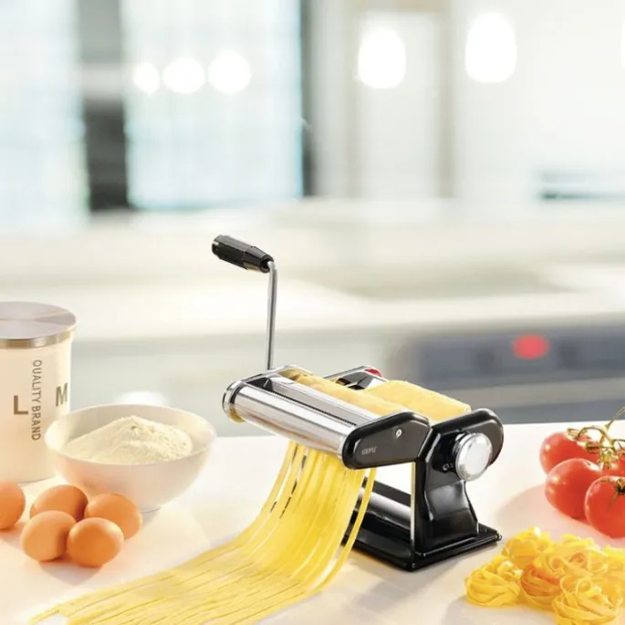 Máquina de pasta manual - Acero inoxidable - Gefu + REGALO servidor