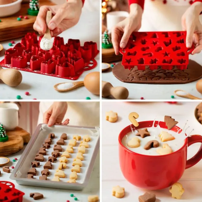 Multicortador galletas mini Navidad - Decora