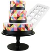 Multicortador geométrico triángulo isósceles 4 cm (20) - PME