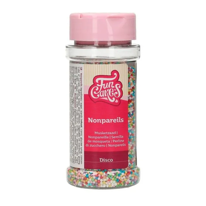 Nonpareils multicolor 80 gr - Funcakes