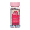 Nonpareils rojo, blanco y azul 80 g - Funcakes