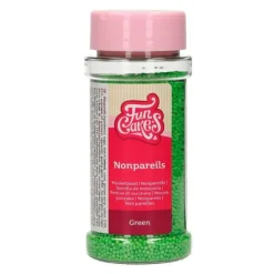 Nonpareils verdes 80 gr - Funcakes