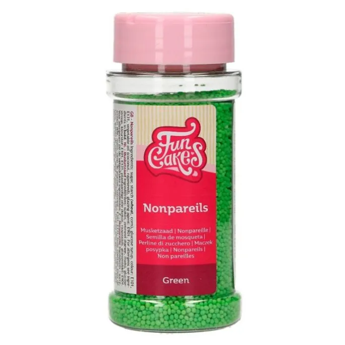 Nonpareils verdes 80 gr - Funcakes