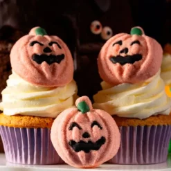Nubes de azúcar calabazas Halloween 12 uds (180 g) - PME