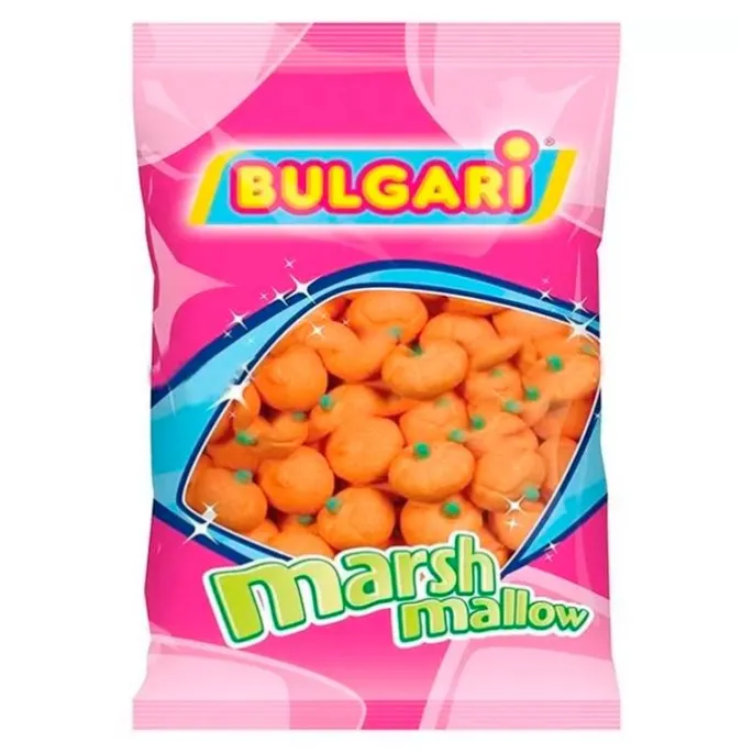Nubes de azúcar calabazas Halloween 125 uds (900 g) - Sin gluten - Bulgari