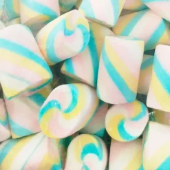 Nubes de azúcar de colores arcoíris (125 uds) - Sin gluten - Fini