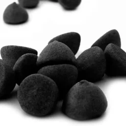 Nubes de azúcar fresones negros 110 uds (900 gr) - Sin gluten - Bulgari