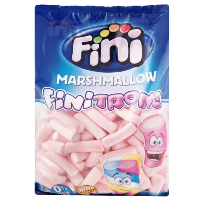 Nubes de azúcar lisas rosas y blancas (125 uds) - Sin gluten - Fini