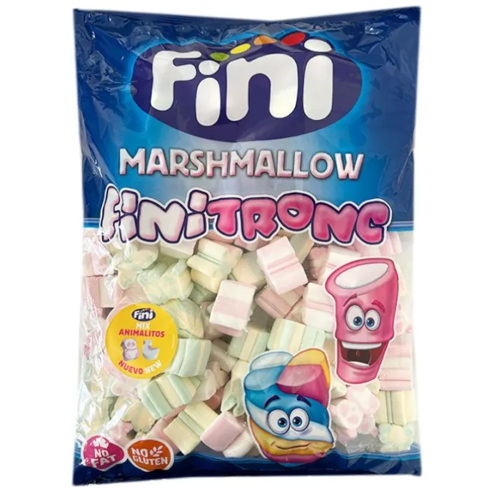 Nubes de azúcar mix animalitos (125 uds) - Sin gluten - Fini