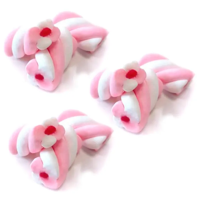 Nubes de azúcar rellenas de fresa Magic 80 g - Sin gluten - Fini