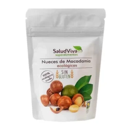 Nuez de macadamia ecológica 100 g - Sin gluten - SaludViva