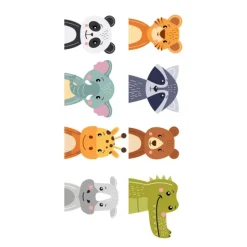 Oblea Animalitos de la selva Half Body - María Lunarillos