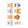 Oblea Animalitos del bosque Half Body - María Lunarillos