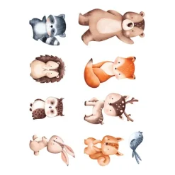 Oblea Animalitos del Bosque mix - María Lunarillos