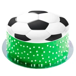 Oblea Balón pelota de fútbol - Sin gluten - Dekora