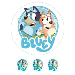 Oblea Bluey 20 cm - María Lunarillos