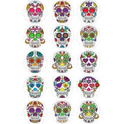 Oblea Catrinas Halloween 5 cm (15) - María Lunarillos