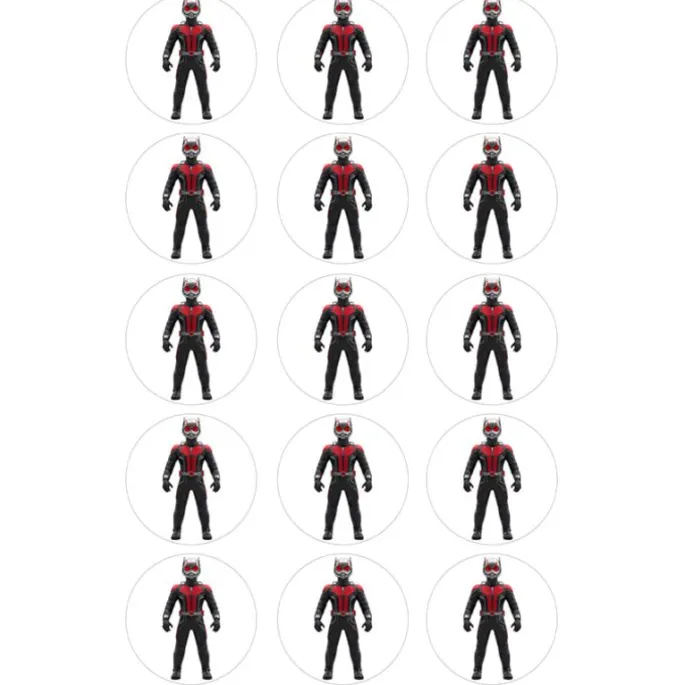 Oblea de Ant-Man (Marvel) - 5 cm (15) - María Lunarillos