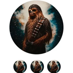 Oblea de Chewbacca - 20 cm - María Lunarillos