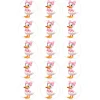 Oblea de Daisy - 5 cm (15) - María Lunarillos