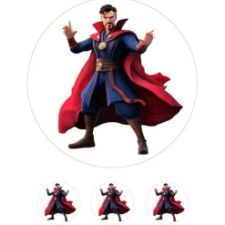 Oblea de Doctor Strange (Marvel) - 20 cm - María Lunarillos