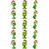 Oblea de El Grinch - 5 cm (15) - María Lunarillos