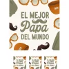 Oblea de El mejor papá del mundo - 20 cm - María Lunarillos