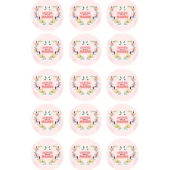 Oblea de Feliz Día de la Madre 2 - 5 cm (15) - María Lunarillos