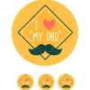 Oblea de I love "My Dad" - 20 cm - María Lunarillos