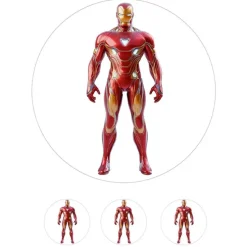 Oblea de Iron Man (Marvel) - 20 cm - María Lunarillos