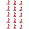 Oblea de la Princesa Aurora - 5 cm (15) - María Lunarillos