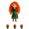 Oblea de la Princesa Mérida - 20 cm - María Lunarillos