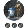 Oblea de los robots R2-D2 y C-3PO- 20 cm - María Lunarillos