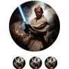 Oblea de Obi-Wan Kenobi - 20 cm - María Lunarillos
