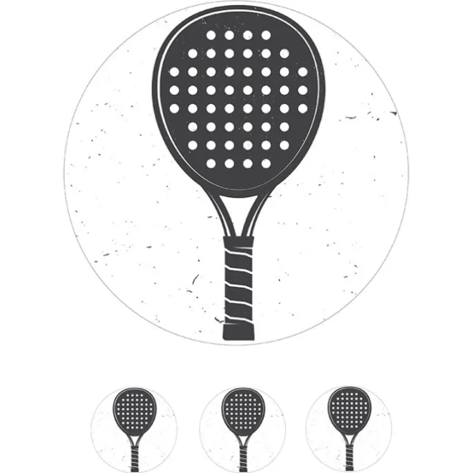 Oblea de Pala de Padel - 20 cm - María Lunarillos